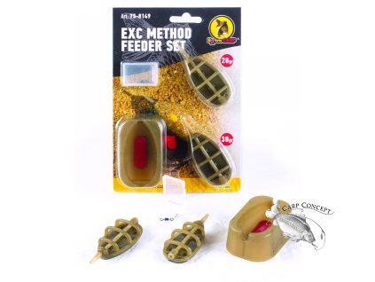 extra carp method feeder set 20 30g formicka