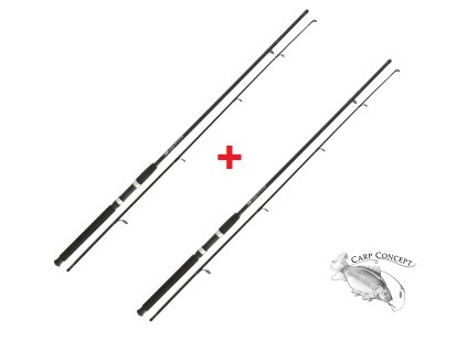 ngt prut carp stalker rod 8ft 2pc black 1 1 zdarma