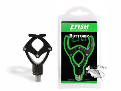 zfish rohatinka butt grip quick lock