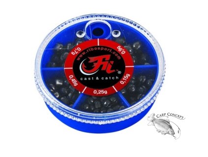 filfishing broky split shots large box