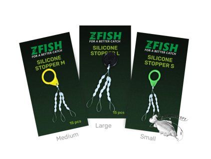 Zfish Zarážky Silicon Stopper (Velikost S)