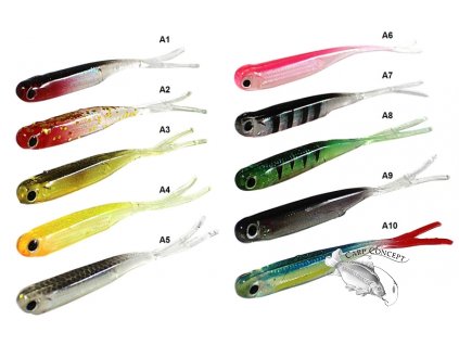 ZFISH V-TAIL SHAD 7,5cm - 5ks (Varianta A2)