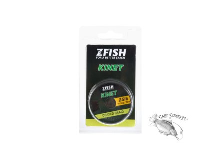 Zfish Šňůrka Kinet Coated Braid 10m (Nosnost 20lb/9,07kg)