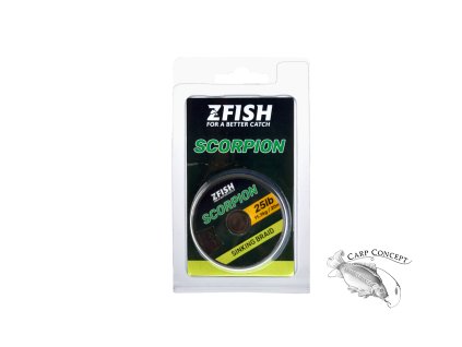 Zfish Šňůrka Scorpion Sinking Braid - 20m (Nosnost 20lb/9,07kg)