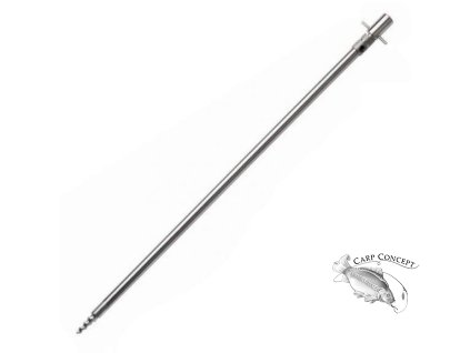 ZFISH Nerezová Vidlička Deluxe Bank Stick with Drill (Délka 50-90cm)