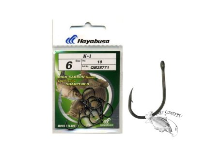 Hayabusa Háčky Model K1 (Velikost Háčku 6)