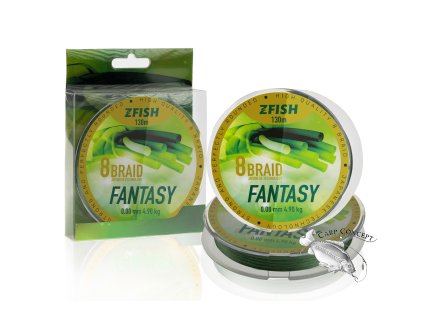 Zfish Šňůra Fantasy 8-Braid 130m (Průměr 0,08mm)