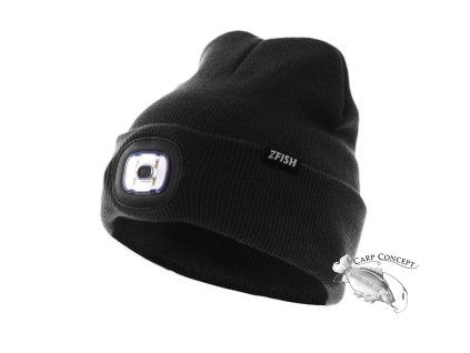 zfish cepice light beanie cerna