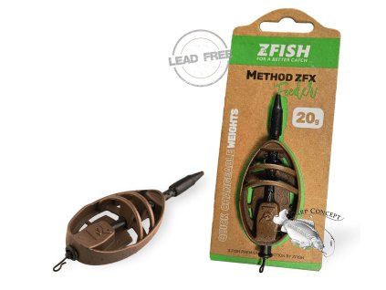 ZFISH Krmítko Method Feeder ZFX (Gramáž 20g)