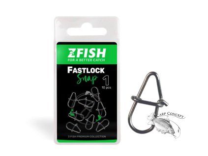 ZFISH Karabinka Fastlock Snap (Velikost 1/9Kg)