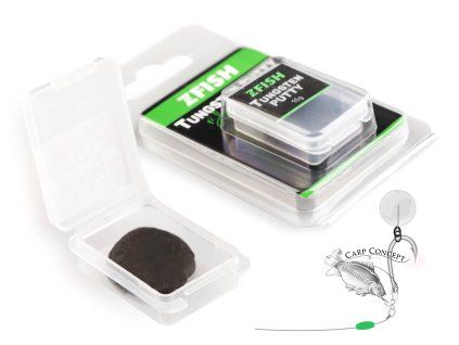 zfish plasticke olovo tungsten putty black