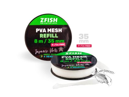 zfish puncocha pva pro refill 35 mm 7 1 m zdarma