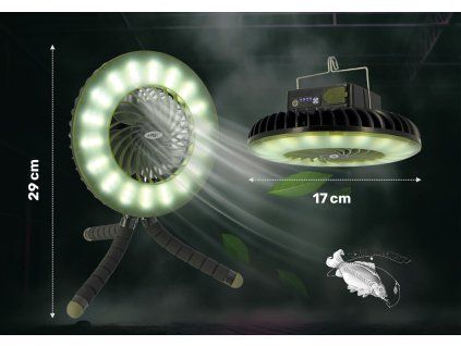 ngt ventilator dynamic fan bivvy light