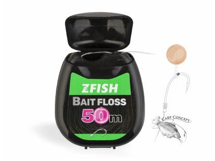 zfish bait floss 50m