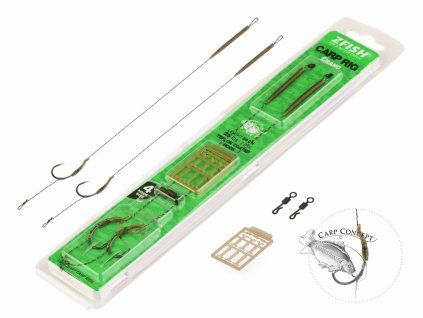 ZFISH Návazec Crang Carp Rig (Velikost 2)