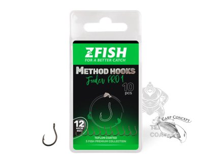 ZFISH Háčky Method Feeder PRO 1 (Velikost Háčku 6)