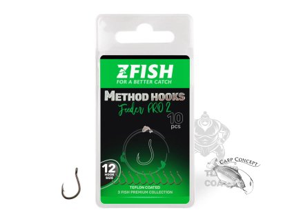 ZFISH Háčky Method Feeder PRO 2 (Velikost Háčku 6)