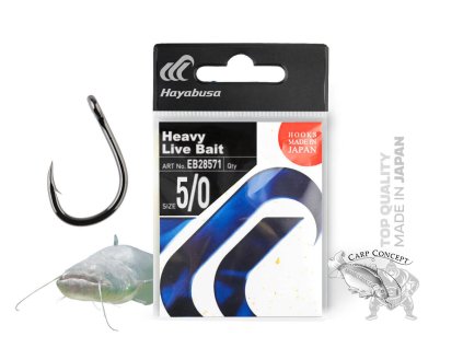 Hayabusa Háčky H.LBT571 BN (Velikost 5/0)