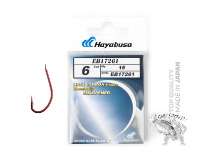 Hayabusa Háčky H.MRS172 RED (Velikost 2)