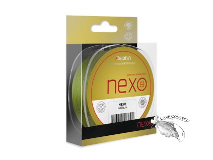 Delphin NEXO 8 / zelená (Velikost Delphin NEXO 8 zelená 0,12mm 7,5kg 130m)