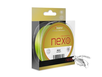 Delphin NEXO 8 / fluo zelená (Velikost Delphin NEXO 8 / fluo zelená 0,10mm 6,2kg 130m)