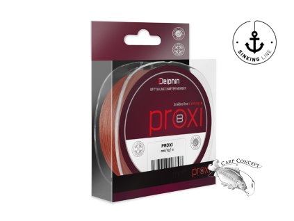 Delphin PROXI 8 (Velikost Delphin PROXI 8 hnedá 0,08mm 4,8kg 130m)