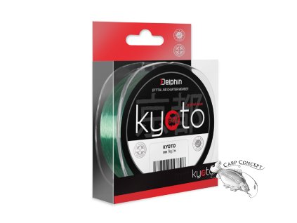 Monofil Delphin KYOTO / zelený (Velikost Delphin KYOTO zelený 0,117mm 1,3kg 200m)