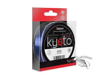 Monofil Delphin KYOTO / modrý (Velikost Monofil Delphin KYOTO modrý 0,117mm 1,3kg 200m)