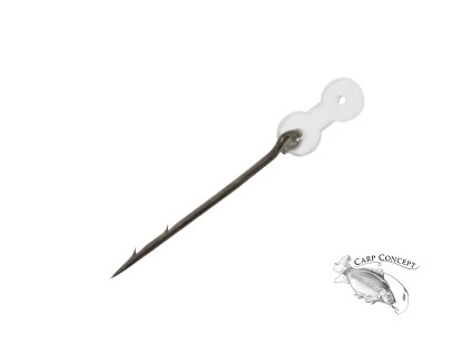 Nástrahový osten Delphin STINGER+ se silikonovým kroužkem / černý / 12ks (Velikost Nástrahový osten Delphin STINGER+ / černý / 12ks 7mm)