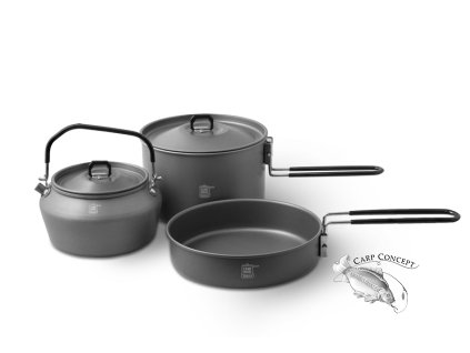 Sada nádobí Delphin CampWARE 3v1