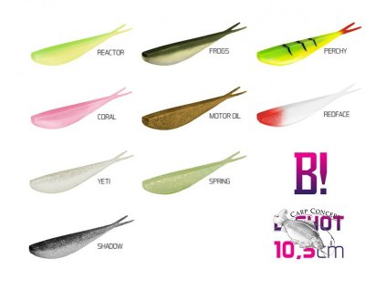 Umelá nástraha BOMB! D-SHOT | 10,5cm (Velikost Umělá nástraha BOMB! D-SHOT / 5ks 10,5cm/Reactor)