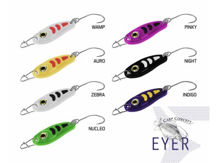 Plandavka Delphin EYER (Velikost Plandavka Delphin EYER 1.5g WAMP Hook #8)