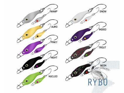 Plandavka Delphin RYBO (Velikost Plandavka Delphin RYBO 0.5g WAMP Hook #8)