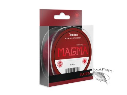 Monofil Delphin MAGMA / bordový (Velikost Monofil Delphin MAGMA / bordový 0,165mm 2,5kg 200m)