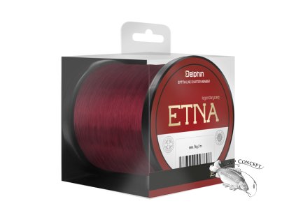 Monofil Delphin ETNA / bordový (Velikost Monofil Delphin ETNA / bordový 0,286mm 6,4kg 300m)