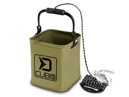 Skládací vědro Delphin CUBO (Velikost Skládací vědro Delphin CUBO 5L + 5m)