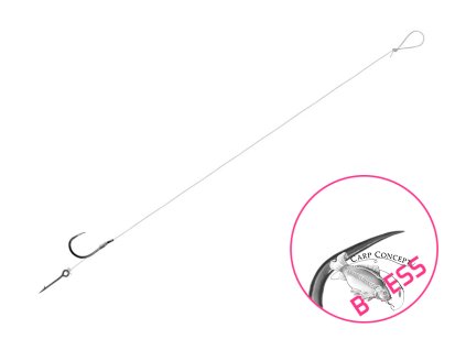 Návazec Delphin FLR Sting / 6ks SM (Velikost Návazec Delphin FLR Sting / 6ks 8cm / 0,22mm / B-LESS #6 / Sting 7mm)