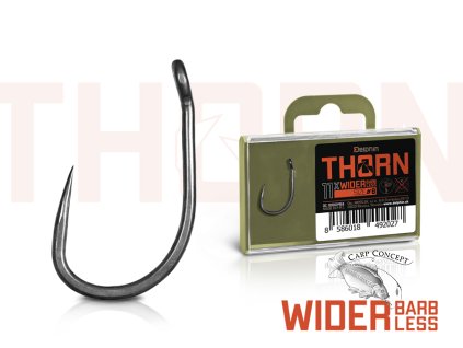 Delphin THORN Wider BarbLESS 11x (Velikost Delphin THORN Wider BarbLESS 11x #4)