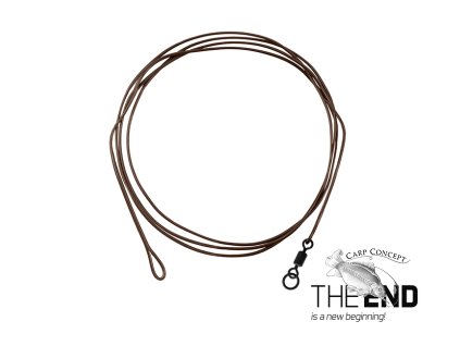 Návazec Delphin THE END Aramid Leader / 1ks (Velikost Návazec Delphin THE END Aramid Leader / 1ks 100 cm / 60lbs)