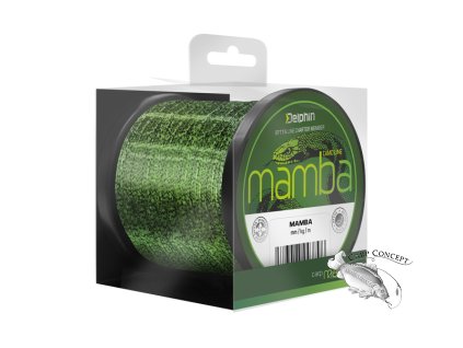 Delphin MAMBA Carp / kamufláž (Velikost Delphin MAMBA Carp / kamufláž 0,26mm 5,2kg 300m)