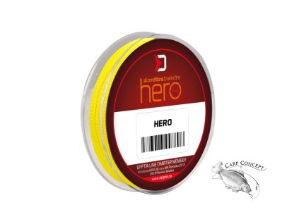 Delphin HERO 4 / fluo žlutá (Velikost Delphin HERO 4 / fluo žlutá 0,12mm 8,2kg   15m)
