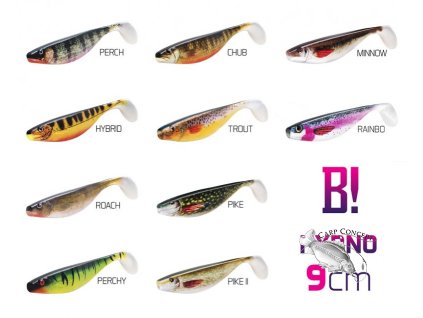 Umělá nástraha BOMB! HYPNO / 3ks (Velikost Umělá nástraha BOMB! HYPNO / 3ks 9cm/3D PERCH)