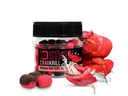 Nástraha D SNAX WAFT / Krab-Krill (Velikost Nástraha D SNAX WAFT 10x7mm/20g Krab-Krill)