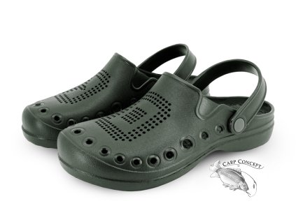 Pantofle Delphin OCTO / zelené (Velikost Pantofle Delphin OCTO / zelené 41)