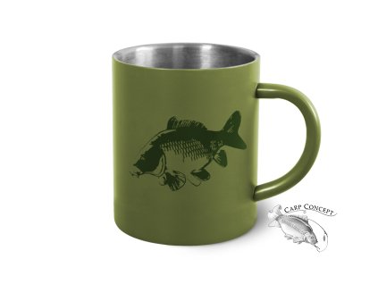 Nerezový hrnek Delphin CARP