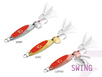 Plandavka Delphin SWING (Velikost Plandavka Delphin SWING 15g WAMP hook #6)