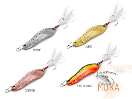 Plandavka Delphin MORA (Velikost Plandavka Delphin MORA 30g WAMP hook #4)