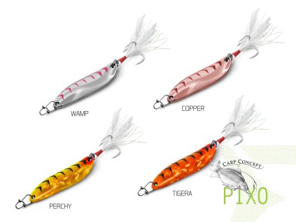 Plandavka Delphin PIXO (Velikost Plandavka Delphin PIXO 10g PERCHY hook #6)