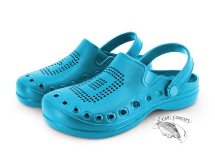 Pantofle Delphin OCTO / azurově modré (Velikost Pantofle Delphin OCTO / azurově modré 37)