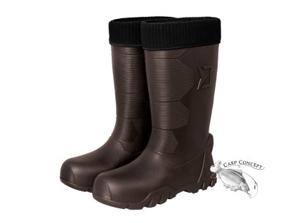 Holínky Delphin BRONTO / hnědé (Velikost Holínky Delphin BRONTO / hnědé 36)